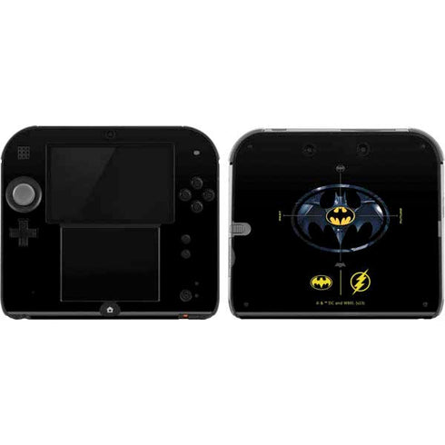 DC Comics The Flash Movie: Batman Multiverse Logos Nintendo 2DS Skin