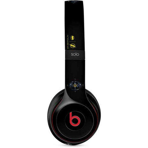 DC Comics The Flash Movie: Batman Multiverse Logos Beats Solo 2 Wireless Skin