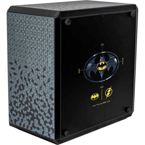 DC Comics The Flash Movie: Batman Multiverse Logos Cooler Master MasterBox Q300L Mini Tower Skin