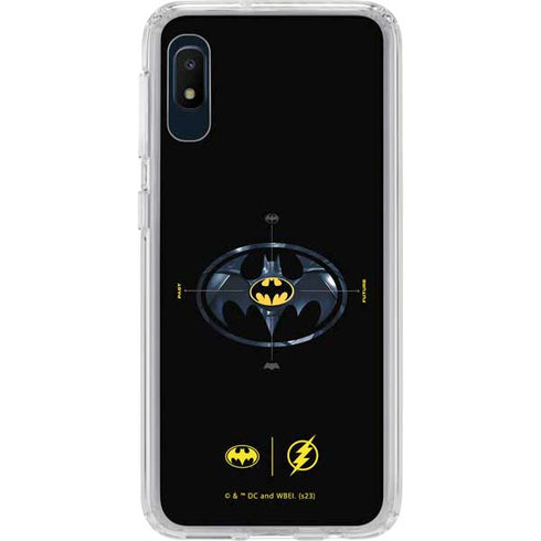 DC Comics The Flash Movie: Batman Multiverse Logos Galaxy A10e Clear Case