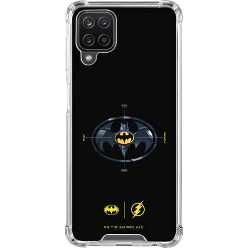 DC Comics The Flash Movie: Batman Multiverse Logos Galaxy A12 Clear Case
