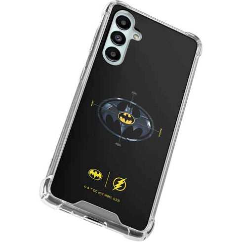 DC Comics The Flash Movie: Batman Multiverse Logos Galaxy A16 5G Clear Case