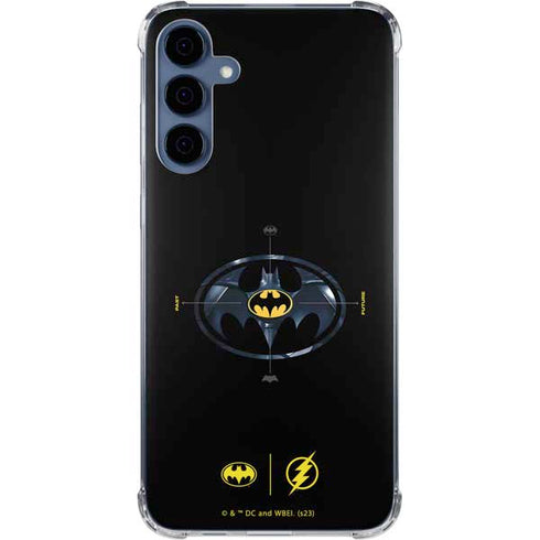 DC Comics The Flash Movie: Batman Multiverse Logos Galaxy A35 5G Clear Case