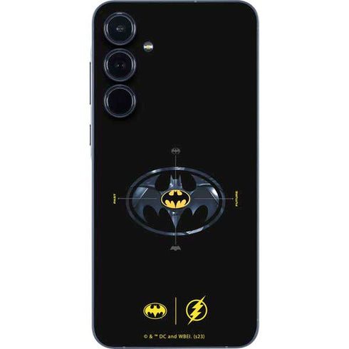 DC Comics The Flash Movie: Batman Multiverse Logos Galaxy A35 5G Skin
