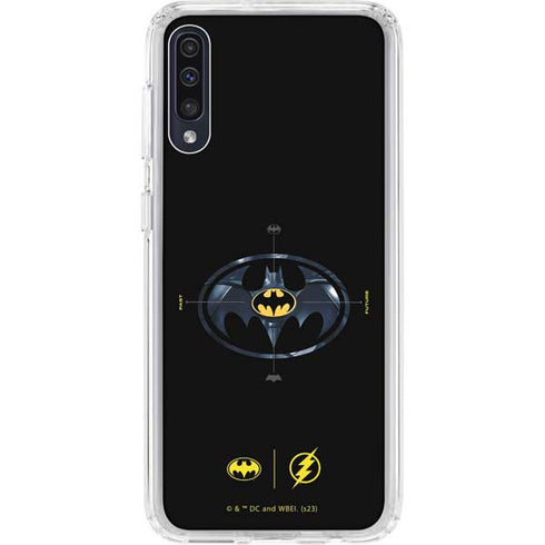 DC Comics The Flash Movie: Batman Multiverse Logos Galaxy A50 Clear Case