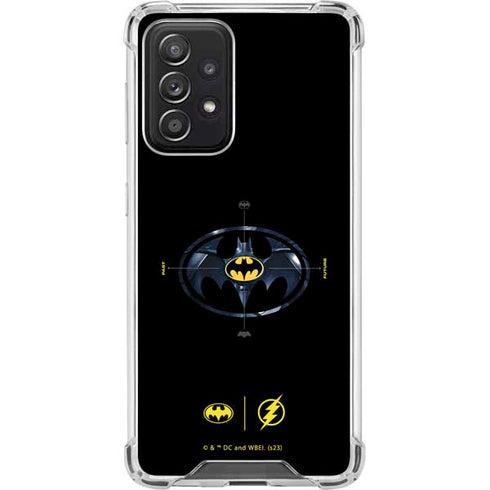 DC Comics The Flash Movie: Batman Multiverse Logos Galaxy A52 5G Clear Case