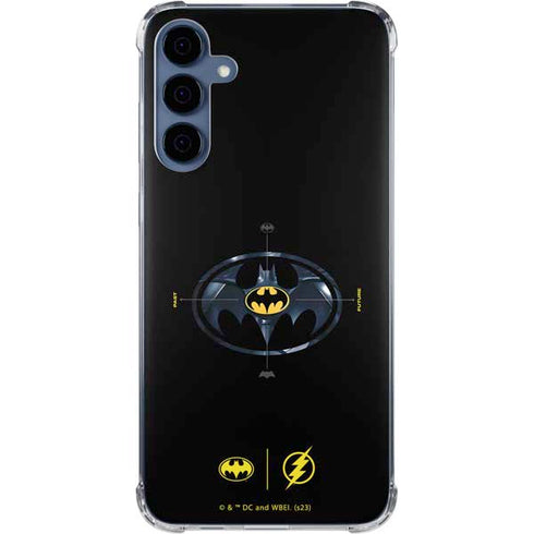 DC Comics The Flash Movie: Batman Multiverse Logos Galaxy A55 5G Clear Case