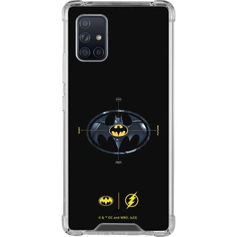 DC Comics The Flash Movie: Batman Multiverse Logos Galaxy A71 5G Clear Case