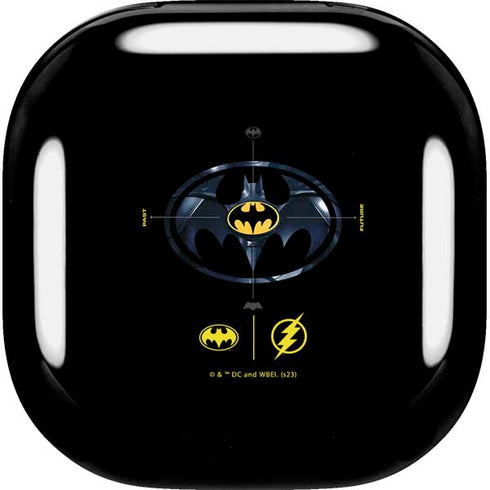 DC Comics The Flash Movie: Batman Multiverse Logos Galaxy Buds Live Skin