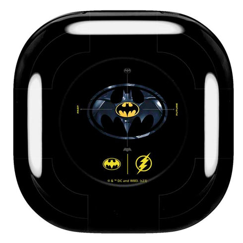 DC Comics The Flash Movie: Batman Multiverse Logos Galaxy Buds Live Skin