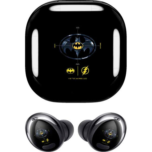 DC Comics The Flash Movie: Batman Multiverse Logos Galaxy Buds Pro Skin