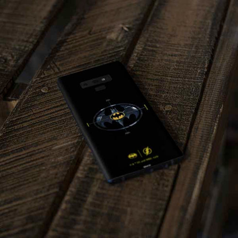 DC Comics The Flash Movie: Batman Multiverse Logos Galaxy Note 9 Skin