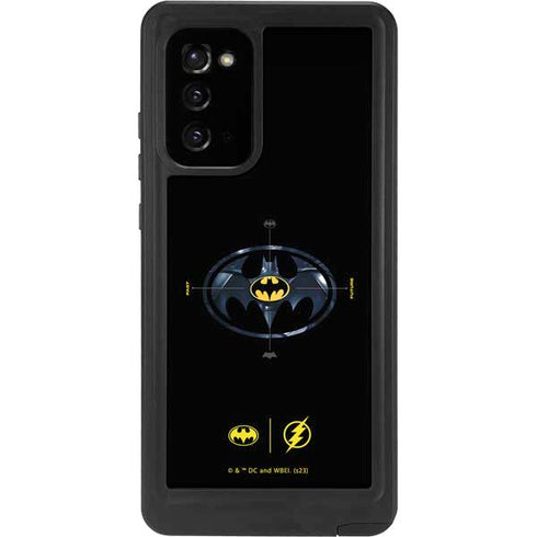 DC Comics The Flash Movie: Batman Multiverse Logos Galaxy Note20 5G Waterproof Case
