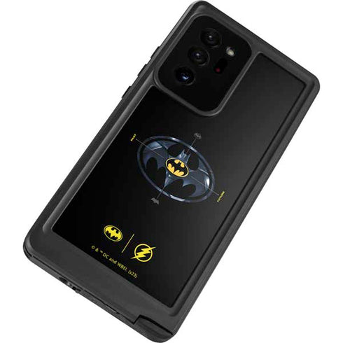DC Comics The Flash Movie: Batman Multiverse Logos Galaxy Note20 Ultra 5G Waterproof Case