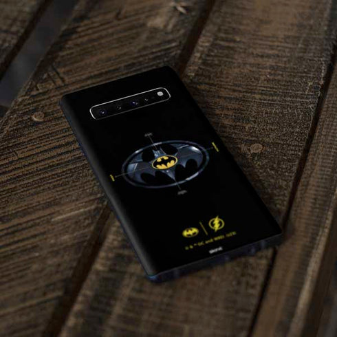 DC Comics The Flash Movie: Batman Multiverse Logos Galaxy S10 Plus Skin