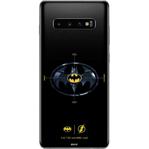 DC Comics The Flash Movie: Batman Multiverse Logos Galaxy S10 Plus Skin