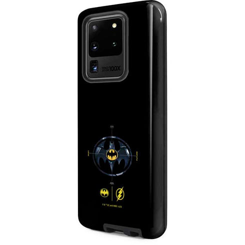 DC Comics The Flash Movie: Batman Multiverse Logos Galaxy S20 Ultra 5G Pro Case