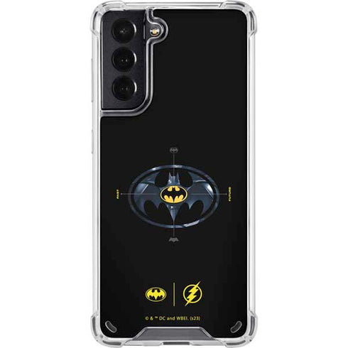 DC Comics The Flash Movie: Batman Multiverse Logos Galaxy S21 5G Clear Case