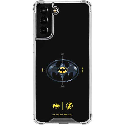 DC Comics The Flash Movie: Batman Multiverse Logos Galaxy S21 FE Clear Case