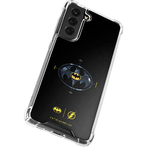 DC Comics The Flash Movie: Batman Multiverse Logos Galaxy S21 FE Clear Case