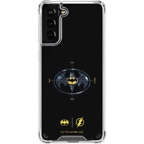 DC Comics The Flash Movie: Batman Multiverse Logos Galaxy S21 Plus 5G Clear Case