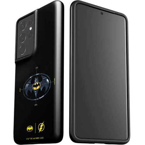 DC Comics The Flash Movie: Batman Multiverse Logos Galaxy S21 Ultra 5G Pro Case