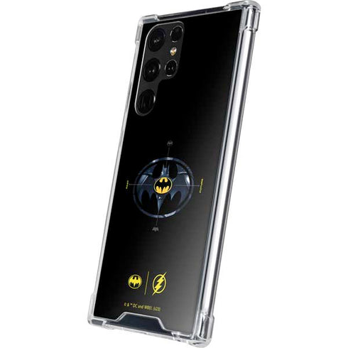 DC Comics The Flash Movie: Batman Multiverse Logos Galaxy S22 Ultra Clear Case