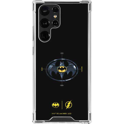 DC Comics The Flash Movie: Batman Multiverse Logos Galaxy S22 Ultra Clear Case