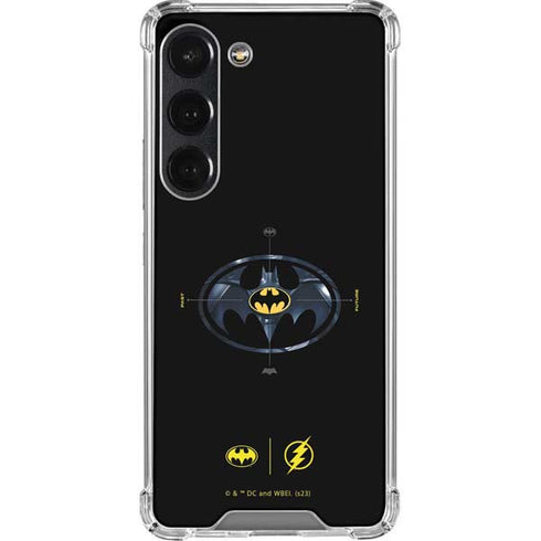 DC Comics The Flash Movie: Batman Multiverse Logos Galaxy S23 Clear Case