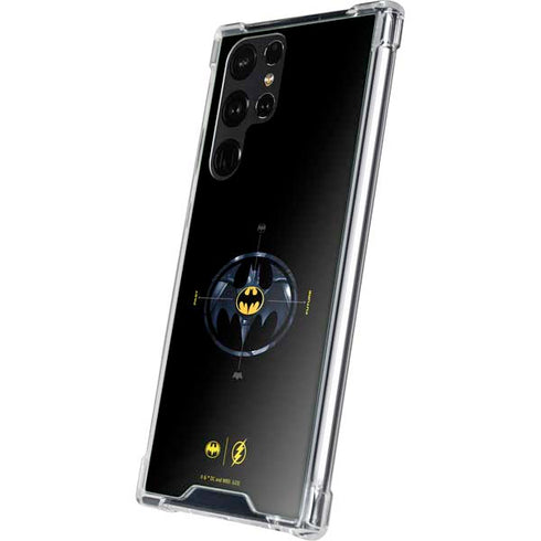 DC Comics The Flash Movie: Batman Multiverse Logos Galaxy S23 Ultra Clear Case