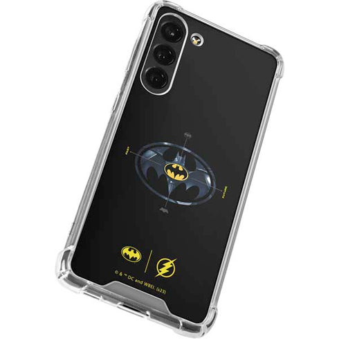 DC Comics The Flash Movie: Batman Multiverse Logos Galaxy S24 FE Clear Case