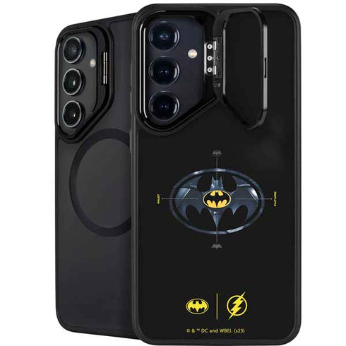 DC Comics The Flash Movie: Batman Multiverse Logos Galaxy S24 Plus Kickstand Case