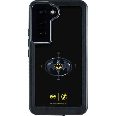 DC Comics The Flash Movie: Batman Multiverse Logos Galaxy S24 Waterproof Case
