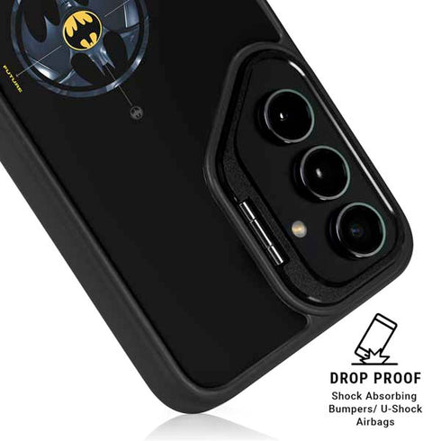 DC Comics The Flash Movie: Batman Multiverse Logos Galaxy S25 FE Kickstand Case