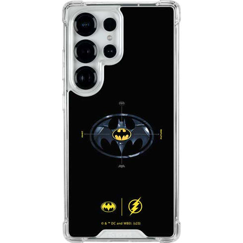 DC Comics The Flash Movie: Batman Multiverse Logos Galaxy S25 Ultra Clear Case