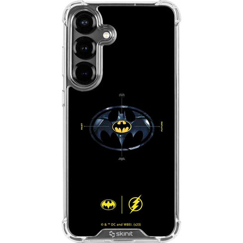 DC Comics The Flash Movie: Batman Multiverse Logos Galaxy S26 Plus Clear Case