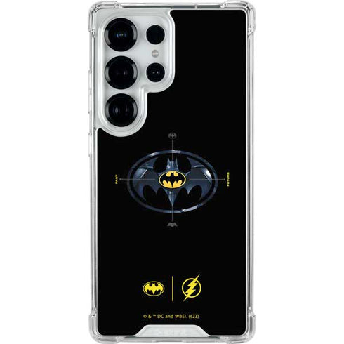 DC Comics The Flash Movie: Batman Multiverse Logos Galaxy S26 Ultra Clear Case