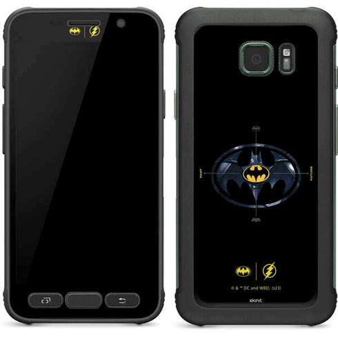 DC Comics The Flash Movie: Batman Multiverse Logos Galaxy S7 Active Skin