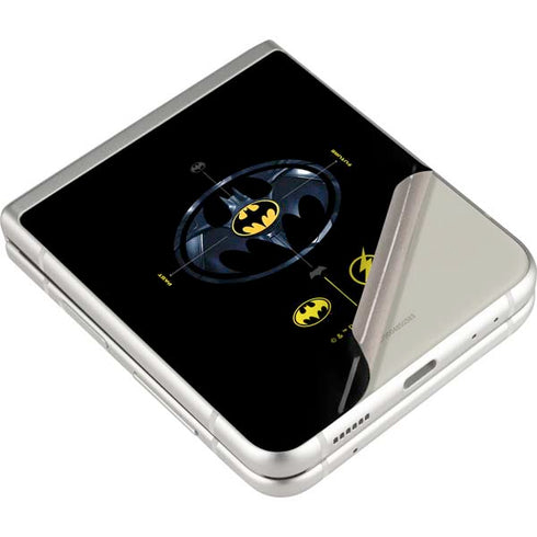 DC Comics The Flash Movie: Batman Multiverse Logos Galaxy Z Flip4 5G Skin