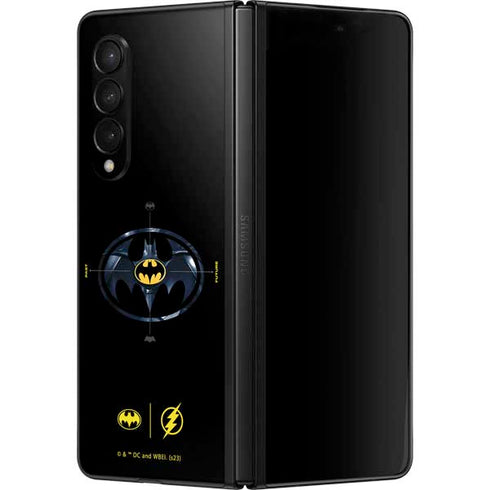 DC Comics The Flash Movie: Batman Multiverse Logos Galaxy Z Fold3 5G Skin