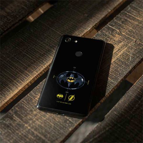 DC Comics The Flash Movie: Batman Multiverse Logos Google Pixel 3 Skin
