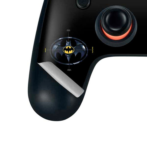 DC Comics The Flash Movie: Batman Multiverse Logos Google Stadia Controller Skin