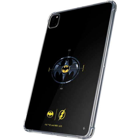 DC Comics The Flash Movie: Batman Multiverse Logos iPad Pro 11in (2024) Clear Case