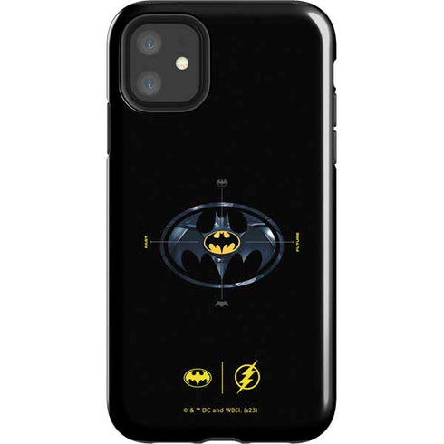 DC Comics The Flash Movie: Batman Multiverse Logos iPhone 11 Impact Case
