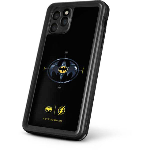 DC Comics The Flash Movie: Batman Multiverse Logos iPhone 11 Pro Waterproof Case