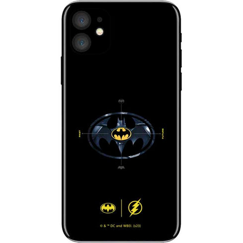 DC Comics The Flash Movie: Batman Multiverse Logos iPhone 11 Skin