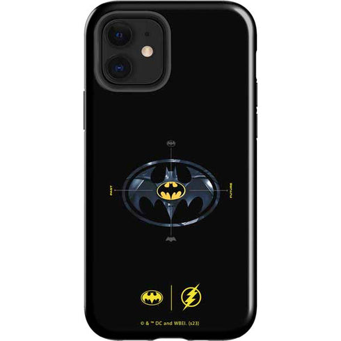 DC Comics The Flash Movie: Batman Multiverse Logos iPhone 12 Impact Case