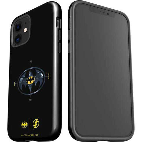 DC Comics The Flash Movie: Batman Multiverse Logos iPhone 12 Impact Case