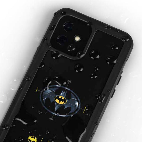 DC Comics The Flash Movie: Batman Multiverse Logos iPhone 12 Mini Waterproof Case