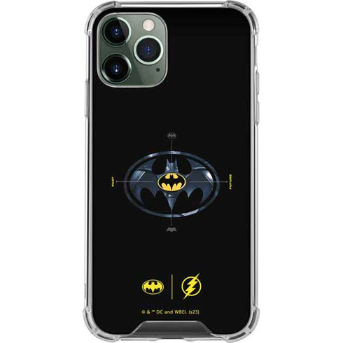 DC Comics The Flash Movie: Batman Multiverse Logos iPhone 12 Pro Clear Case